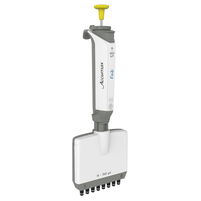 Механический дозатор FAB переменного объема, 8-канальный, 5-50 мкл
