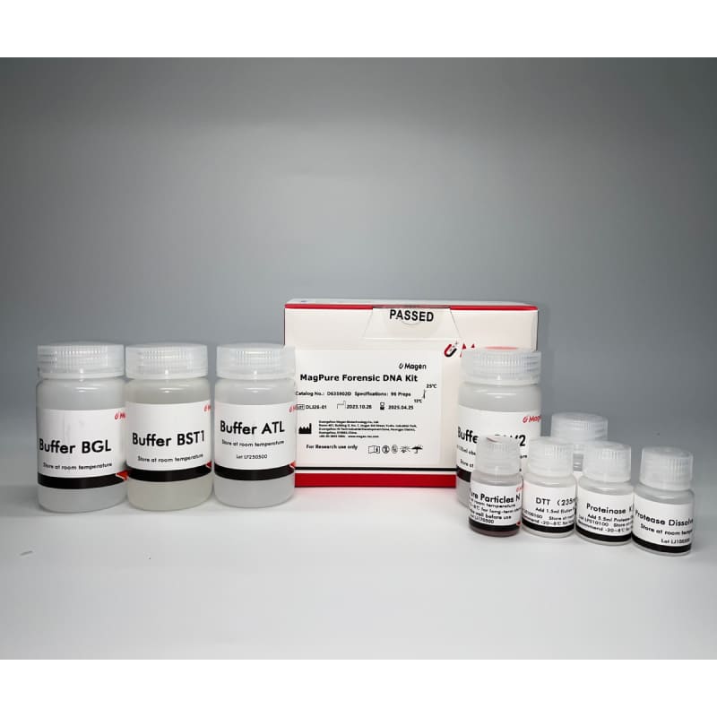Набор MagPure Forensic DNA Kit для выделения ДНК из криминалистических образцов