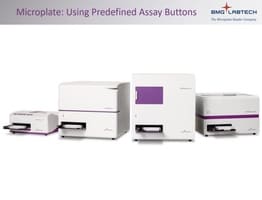 Video Using Predefined Assay Buttons