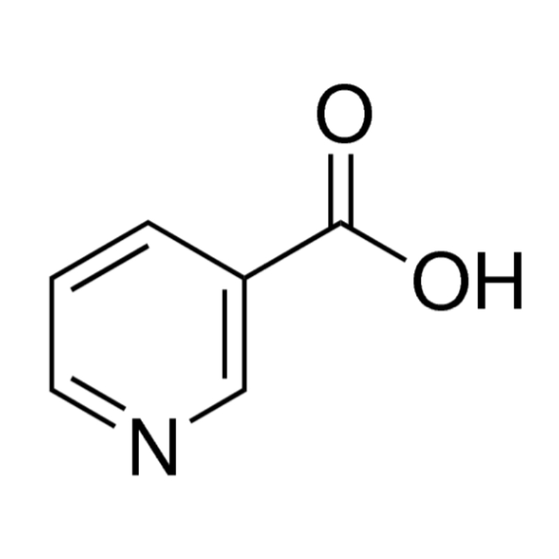 Никотиновая кислота, CAS 59-67-6, аналитический стандарт, 1г, Clearsynth