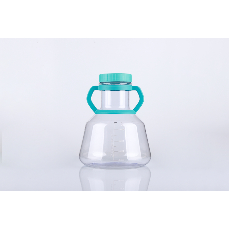 Колба Эрленмейера, объем 5 л, крышка с фильтром, 4 шт/уп