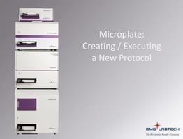 Video Microplate: Creating & executing a New Protocol