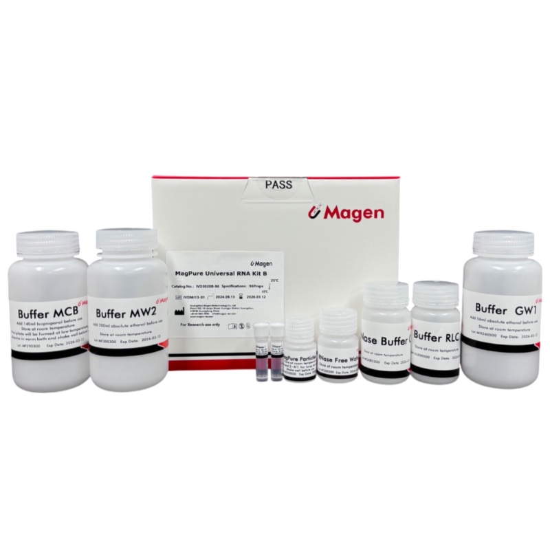 Набор MagPure Universal RNA Kit B для выделения РНК из ткани, крови, клеток на магнитных частицах