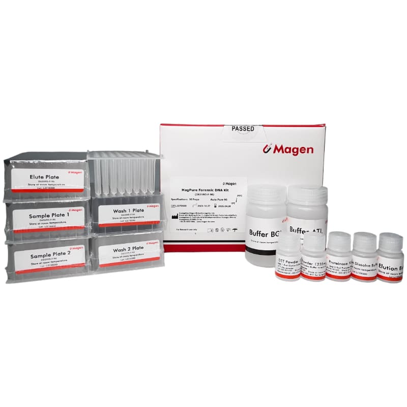 Предраскапанный набор MagPure Forensic DNA Precast Kit для выделения ДНК с помощью Auto-Pure 96 или аналогичных станциий