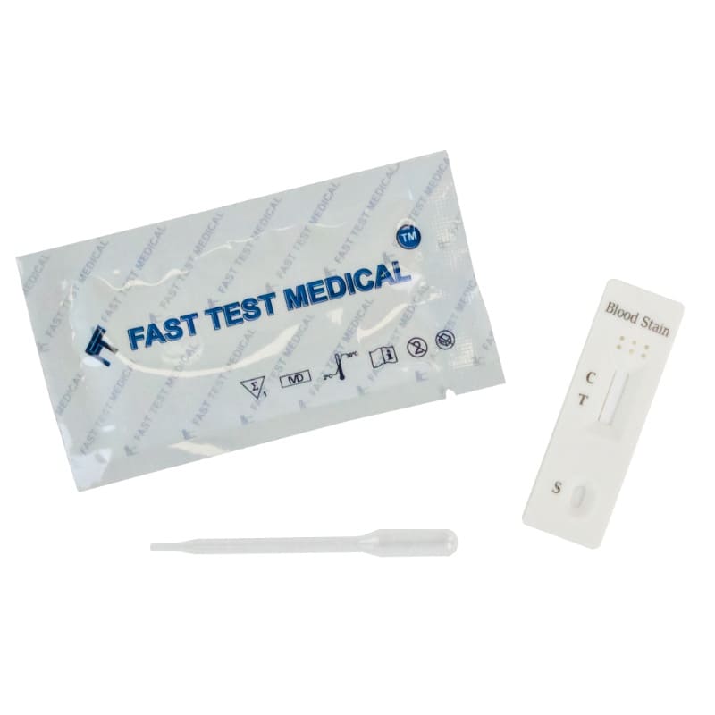 Экспресс-тест для обнаружения следов крови человека